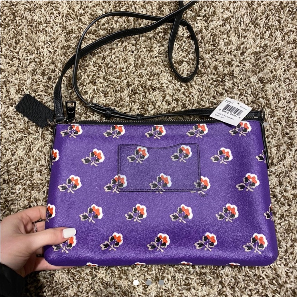 BRAND NEW Purple Coach bag